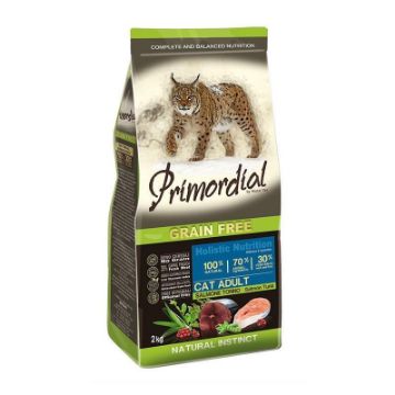 PRIMORDIAL GATTO SALMONE E TONNO GRAIN FREE 2 kg