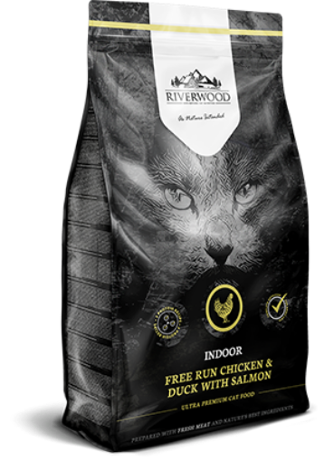 Immagine di  6 KG POLLO, ANATRA e SALMONE LIGHT INDOOR RIVERWOOD