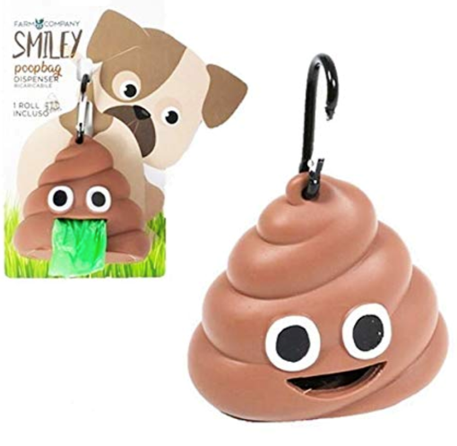 DISPENSER PORTA SACCHETTI IGIENICI SMILEY