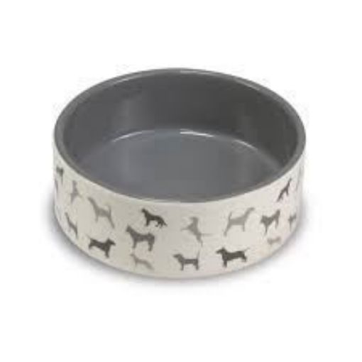 Ciotola cane  in ceramica cane medio