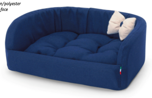 FABOTEX DIVANETTO Mod. SOLID BLUE Dimensioni 55 x 50 x 19 cm