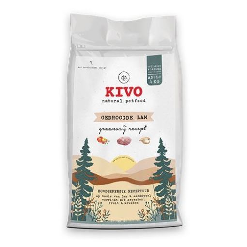 KIVO PRESSATO A FREDDO ADULT AGNELLO GRAIN FREE 4 kg