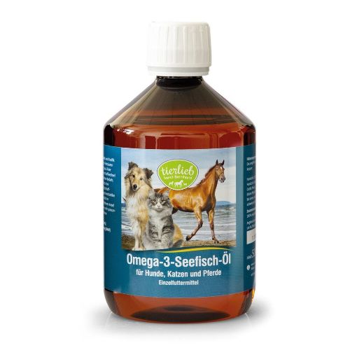 OLIO DI ARINGA 500 ML per PELO e PELLE OMEGA 3