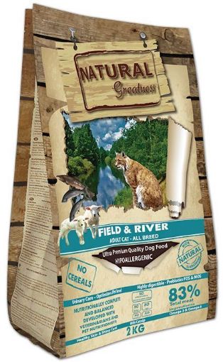 600 GR. NATURAL GREATNESS FIELD RIVER GATTO ADULTO 