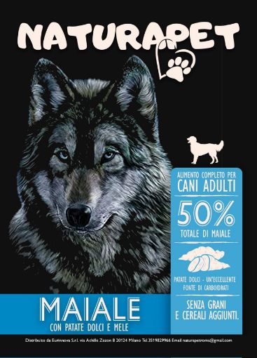 NATURAPET MAIALE 12 KG CANI SENSIBILI IPOALLERGENICHE