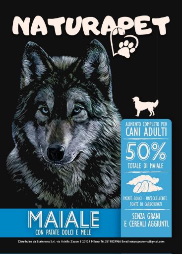 NATURAPET MAIALE 6 KG KG CANI SENSIBILI IPOALLERGENICHE