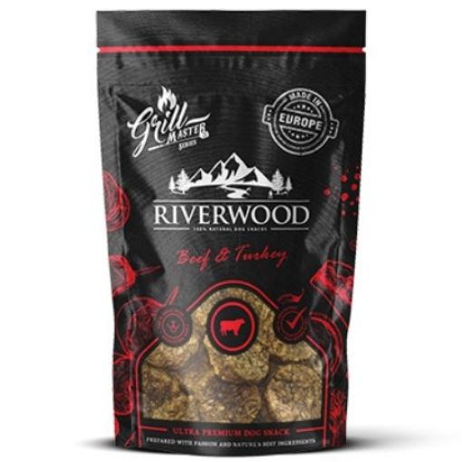 GRILLMASTER SNACK SALSICCE MORBIDE AL MANZO E TACCHINO 100 gr RIVERWOOD