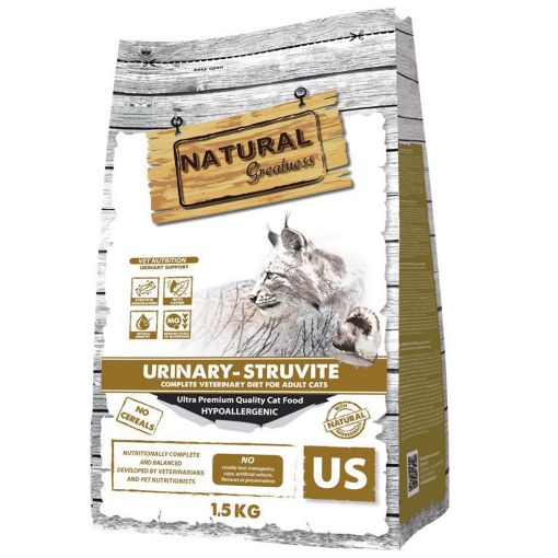 NATURAL GREATNESS VET DIET STRUVITE URINARY GATTO 1,5 Kg 