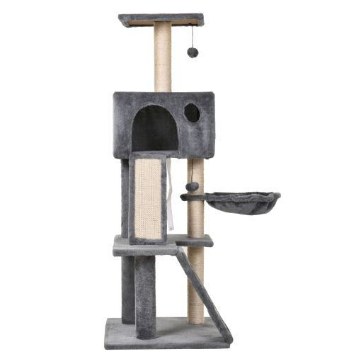 TIRAGRAFFI GATTO CASTELLO DOPPIA RAMPA - ALTEZZA 130 cm.