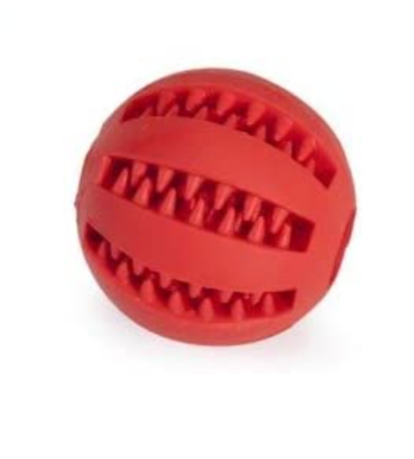 GIOCO DENTAL FUN  PALLA 7 CM PORTA RICOMPENSE IN GOMMA 