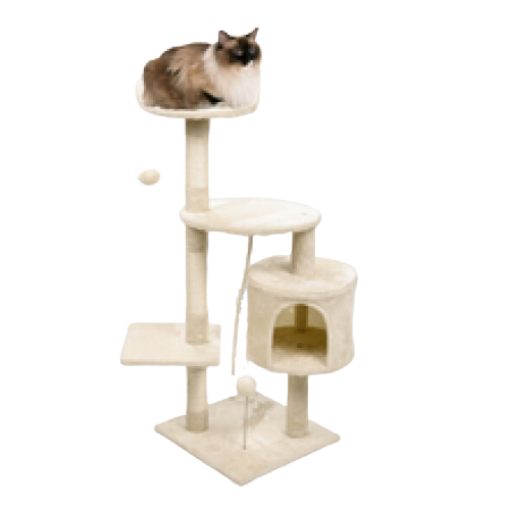 TIRAGRAFFI MONTREAL BEIGE H 112 CM PER GATTI 