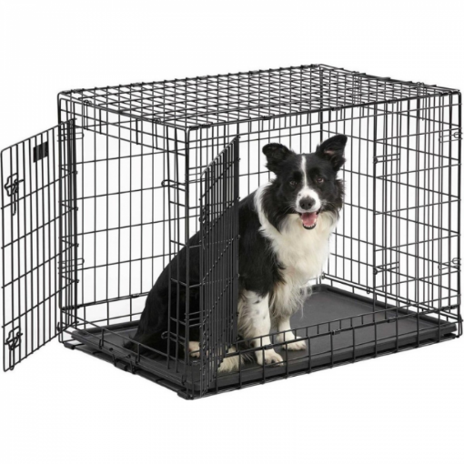 KENNEL ACCIAIO per CANI TG L ( 92 x 57 x 64 CM ) 