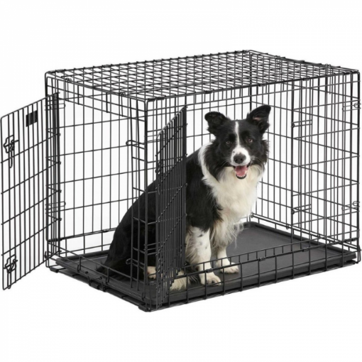 NaturaPet Roma - Cibo e Accessori per Cani e Gatti. KENNEL ACCIAIO per CANI  TG L ( 92 x 57 x 64 CM )