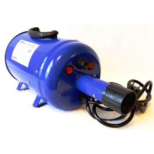 NaturaPet Roma - Cibo e Accessori per Cani e Gatti. SOFFIATORE CANI TOPMAST  MISTRAL 2400W BLU CONTROLLO velocità e temp regolabili