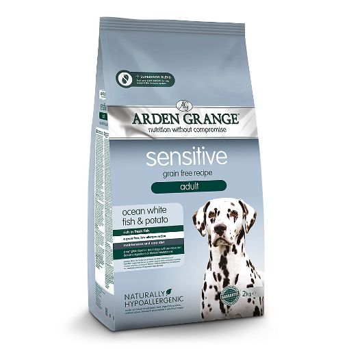 2 KG PESCE OCEANICO ARDEN GRANGE CROCCHETTE CANE GRAIN FREE