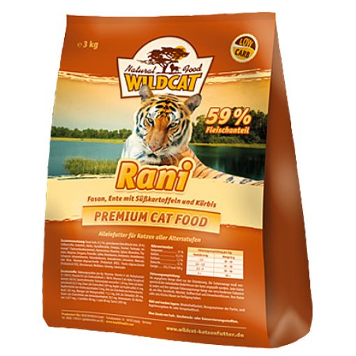 3 KG. RANI FAGIANO ANATRA WILDCAT GATTO