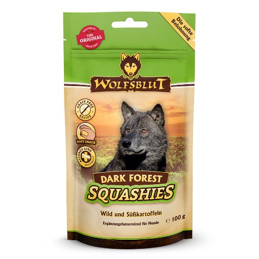 100 GR SELVAGGINA SQUASHIES WOLFSBLUT SNACK SOFT 