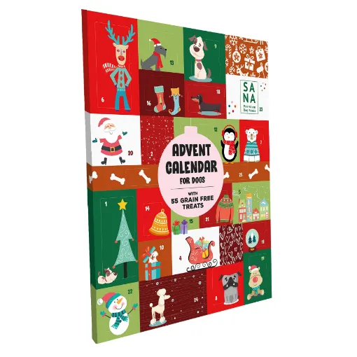 CALENDARIO AVVENTO X CANI BRAND SANADOG XL 100% GRAIN FREE 53x42 cm