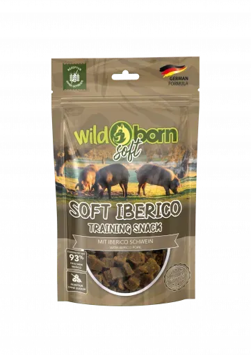 WILDBORN SOFT SNACK MAIALE IBERICO 100 GR. GRAIN FREE