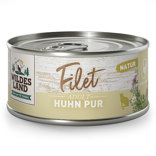 WILDES LAND POLLO 80 GR FILETTI SFILACCETTI UMIDO GATTO