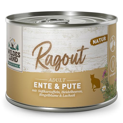 180 GR. RAGOUT ANATRA TACCHINO WILDES LAND UMIDO GATTO