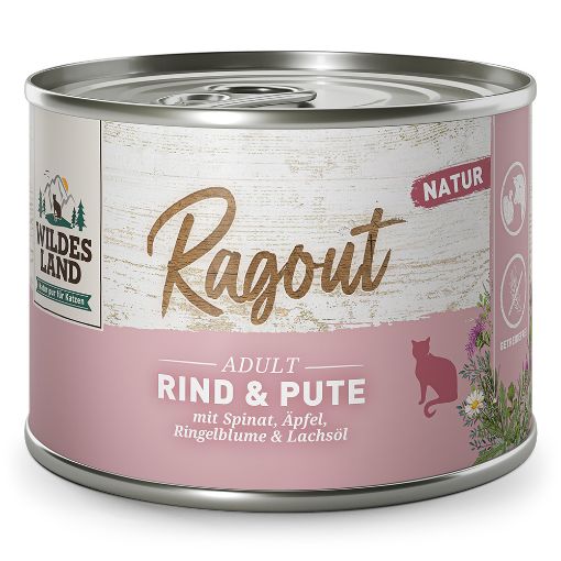 WILDES LAND RAGOUT 180 GR MANZO E TACCHINO 