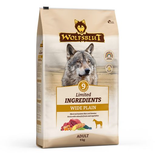 WOLFSBLUT CAVALLO 9 KG WIDE PLAIN  LIMITED INGREDIENTS IPOALLERGENICO GRAIN FREE 