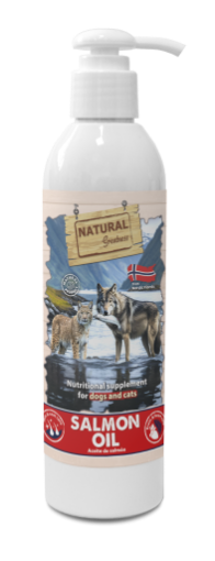 OLIO DI SALMONE DEI FIORDI NORVEGESI 250 ML  INTEGRATORE PELO e PELLE NATURAL GREATNESS