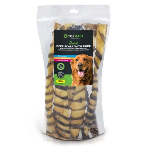  NATURFRESH NUCA DI BOVINO 70 CM CON TRIPPA AVVOLTA  FORMATO MAXI 1 kg 