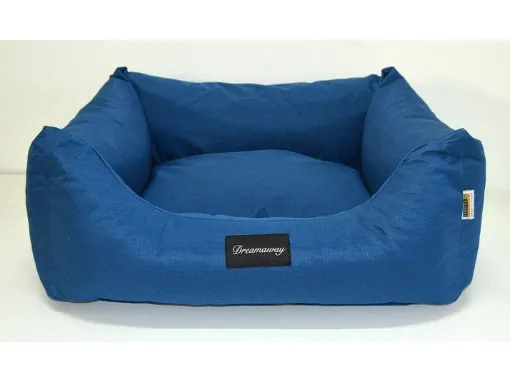 DIVANETTO CUSCINO Mod. DREAMAWAY BOSTON SOFA BLU PETROLIO Dimensioni 65 x 50 x 22 cm