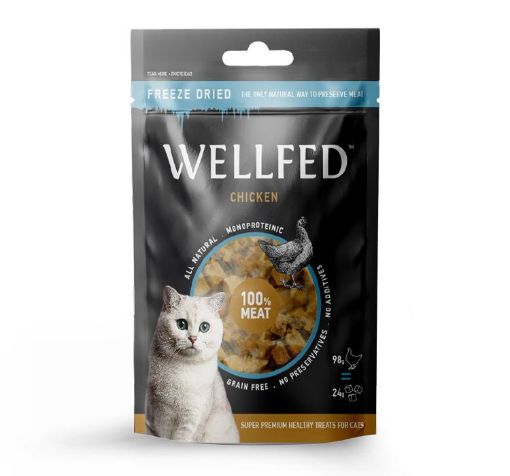 24 GR POLLO FREEZE DRIED SNACK GATTO WELLFED