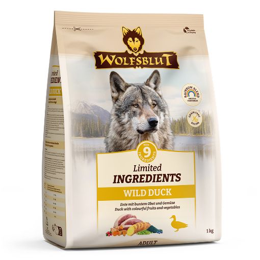 WOLFSBLUT ANATRA 1 KG LIMITED INGREDIENTS IPOALLERGENICO GRAIN FREE 