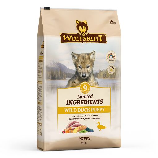  WOLFSBLUT ANATRA PUPPY 9 KG LIMITED INGREDIENT  GRAIN FREE 