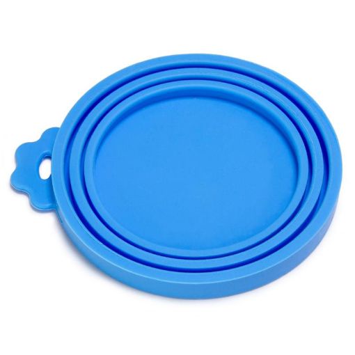 TAPPO SILICONE  per LATTINE UMIDO a 3 MISURE