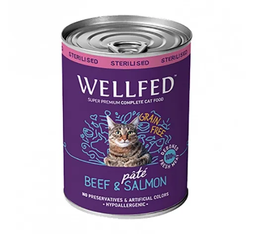 wellfed-manzo-e-salmone-400-gr-umido-gatto-sterilizzato-completo