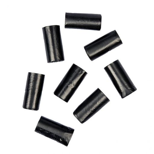 4 rotoli x 20 SACCHETTINI IGIENICI color nero PD