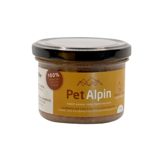 180 GR. STRUDEL MELE E MANZO PET ALPIN GATTO E CANE