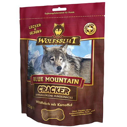 WOLFSBLUT SELVAGGINA CONIGLIO 225 GR. BLUE MOUNTAIN GRAIN FREE  CRUNCHY SNACK PREMIETTI