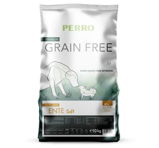 PERRO SEMIUMIDO  ANATRA PATATE 10 kg TG. MEDIO GRANDI GRAIN FREE  