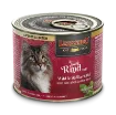 LEONARDO MANZO CON SELVAGGINA 200 GR. SUPERIOR UMIDO GATTO  COMPLETO