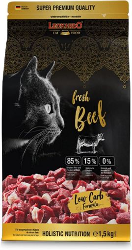 LEONARDO MANZO FRESH MEAT 1,5 KG  ADULT0 CROCCHETTE GATTO GRAIN FREE