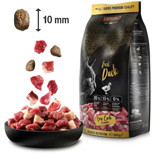 LEONARDO ANATRA FRESH MEAT 250 gr.  ADULT GATTO