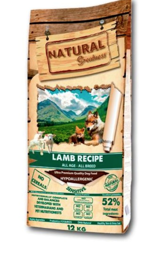 Immagine di 15 KG AGNELLO NATURAL GREATNESS SENSITIVE ADULTO/CUCCIOLI