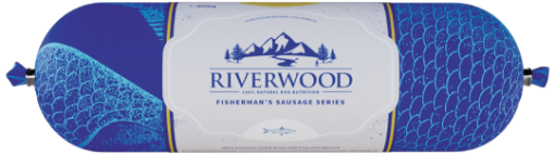 800 GR. MERLUZZO E TROTA 800 GR SALSICCIOTTO  RIVERWOOD 