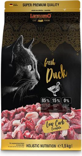 Immagine di 1,5 KG ANATRA LEONARDO FRESH MEAT GATTO ADULTO