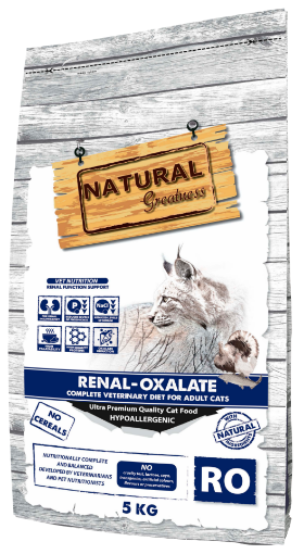 NATURAL GREATNESS VET DIET RENAL OXALATE GATTO 5 Kg