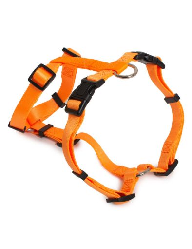  PETTORINA AD H NYLON ARANCIO FLUO TG L 71~91 cm 