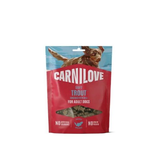 Immagine di 200 GR. TROTA SNACK SOFT CARNILOVE CANE 